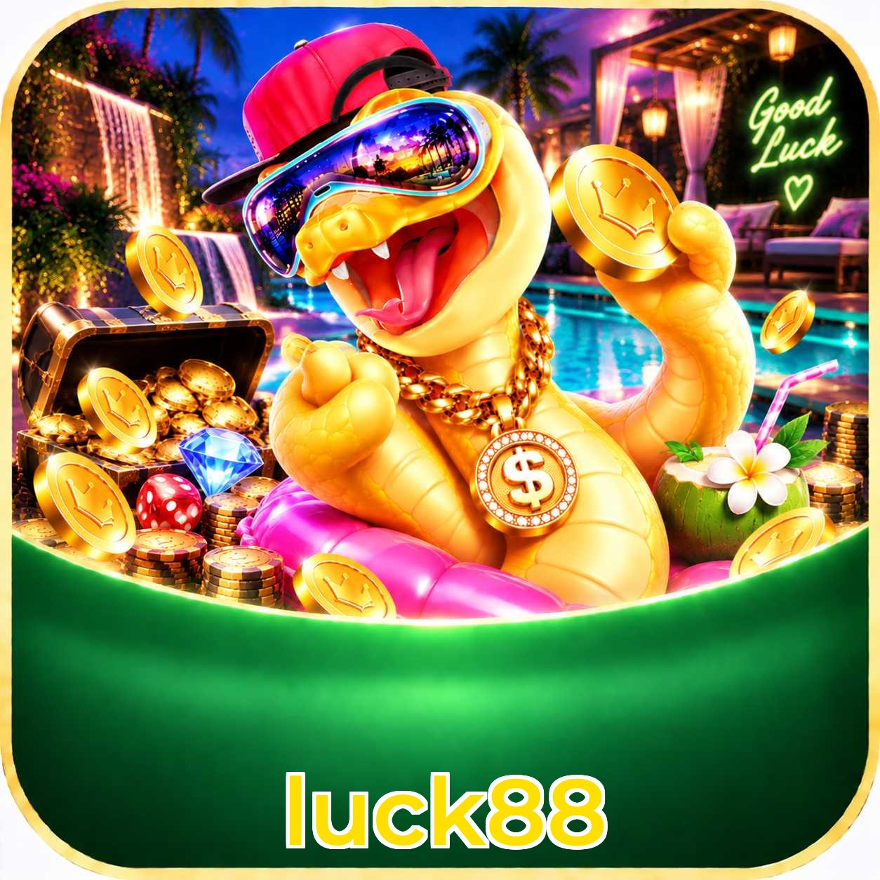 Página oficial da luck88 no Facebook com promoções e suporte